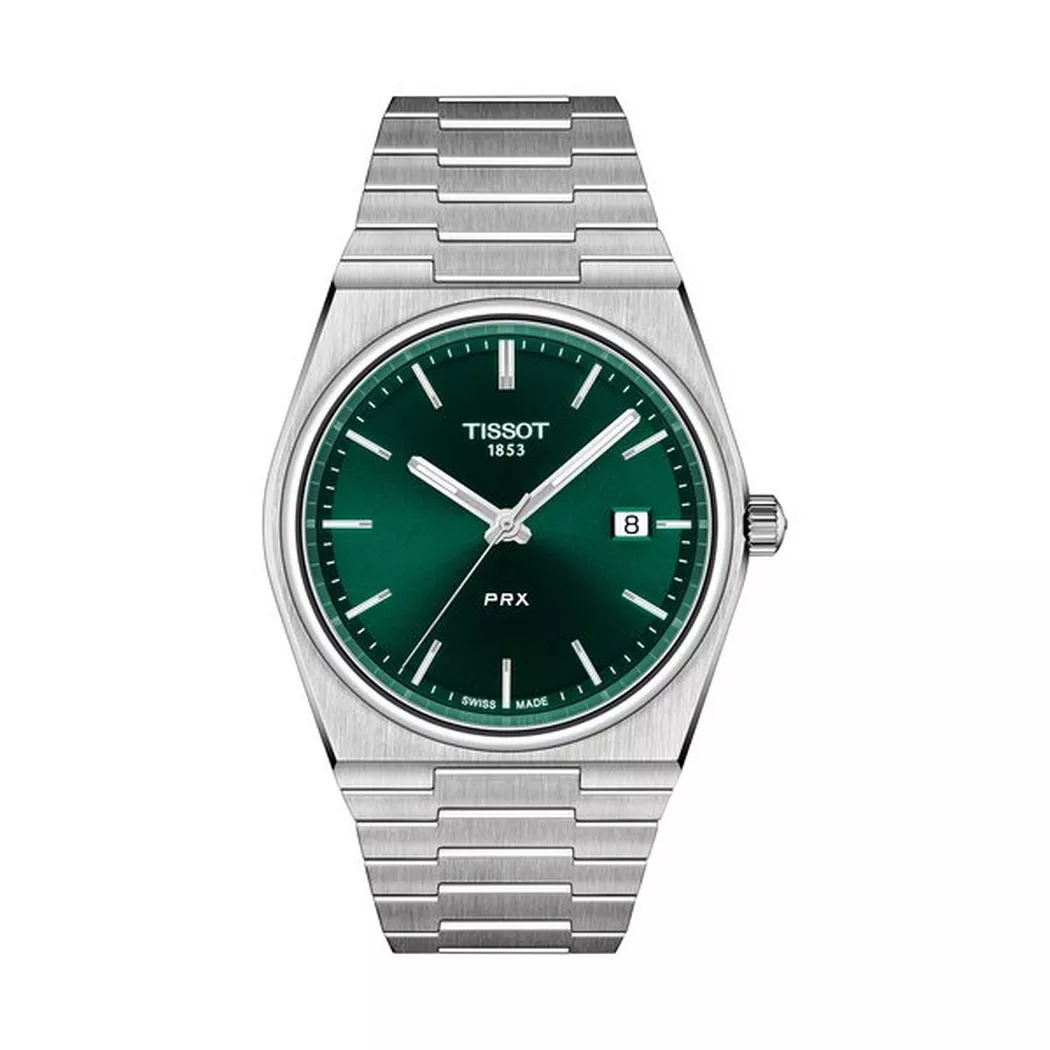 Tissot PRX Quartz Silver Dial Stainless Steel Men's Watch T137.410.11.031.00 silver  male 3