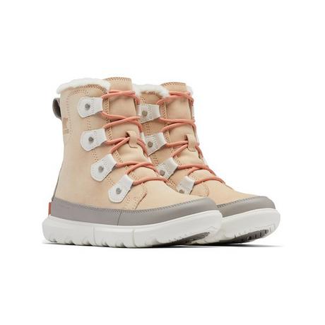 SOREL Explorer 2 Joan Faux Fur WP Schnürstiefel 