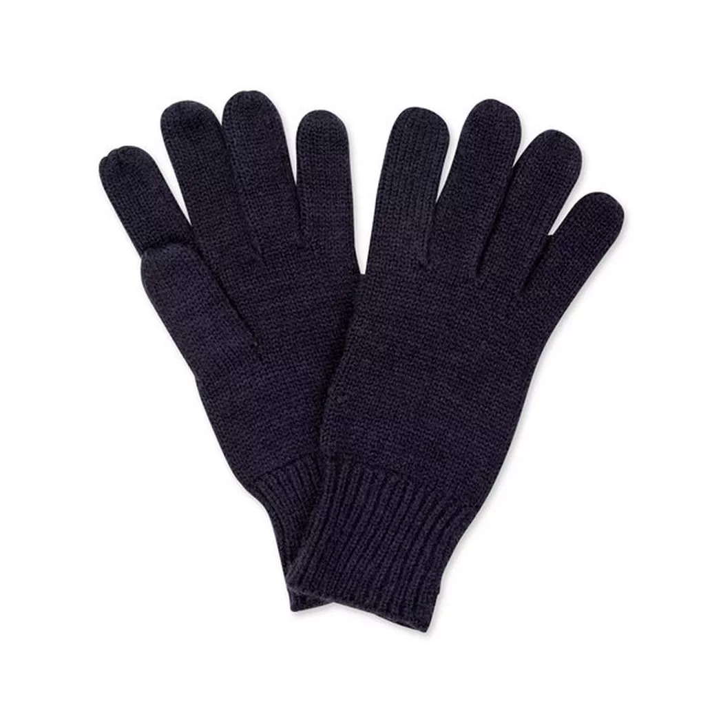 Manor Woman - Fingerhandschuhe, für Damen, Marine, Größe ONESIZE
