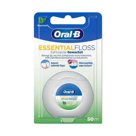 Oral-B Essentialfloss mint gewachst Essentialfloss Zahnseide Minze 