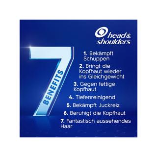 head & shoulders 7in1 Anti-Schuppen Anti-Haarausfall Shampooing antipelliculaire 7in1 Anti-chute de cheveux 