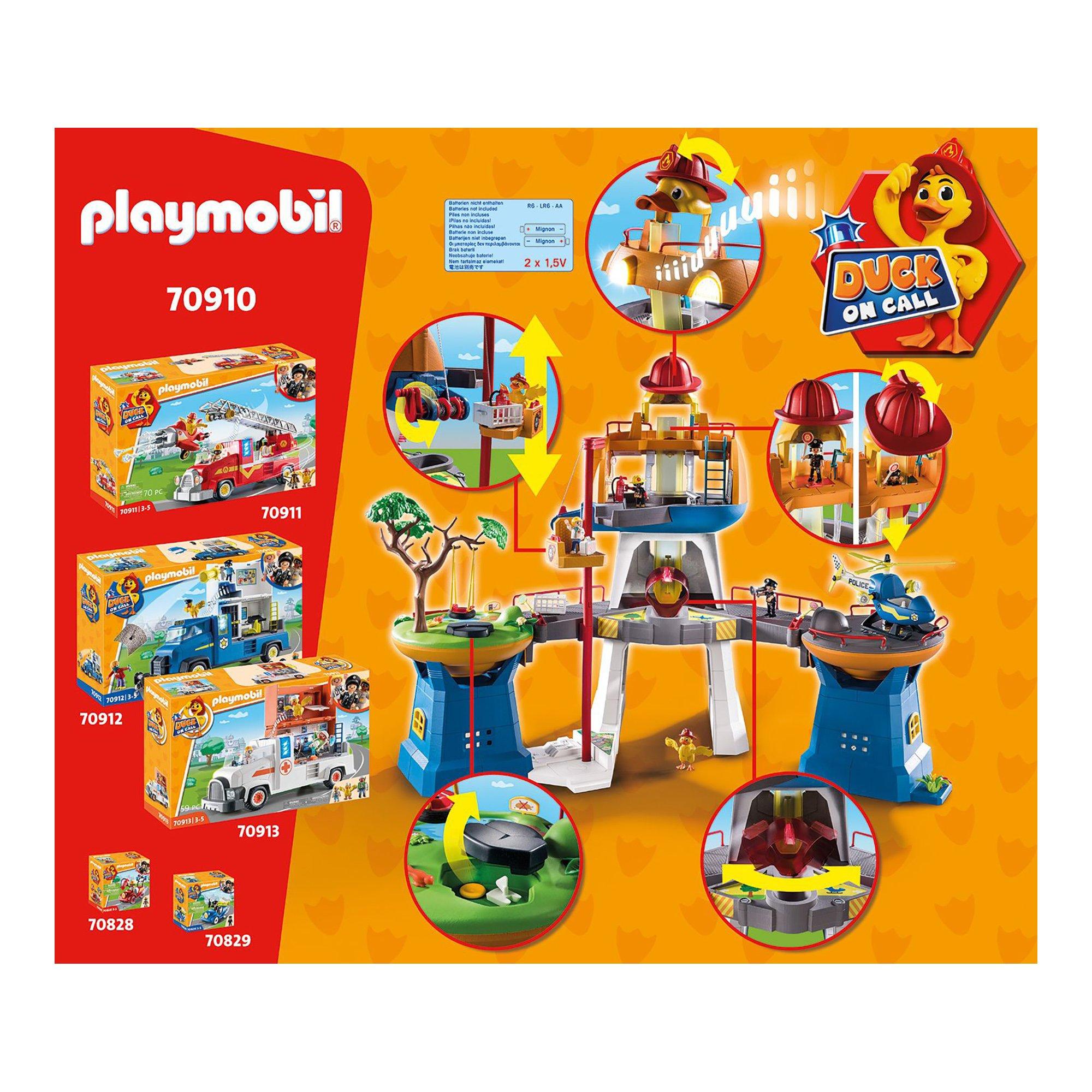 Playmobil  70910 DUCK ON CALL - Quartier général 