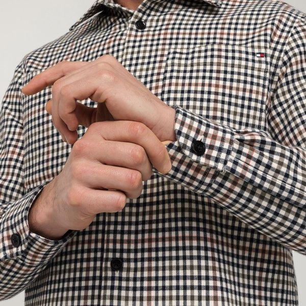 TOMMY HILFIGER BONDED TATTERSALL OVERSHIRT Hemd, langarm 
