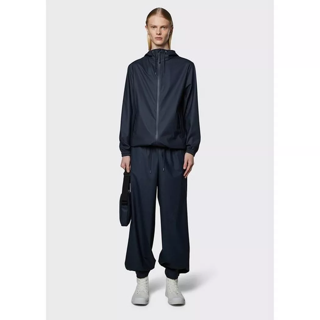 RAINS - Windjacke mit Kapuze, für Herren, Marine, Größe L