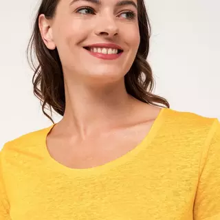 Manor Woman  T-Shirt, Rundhals, kurzarm Orange