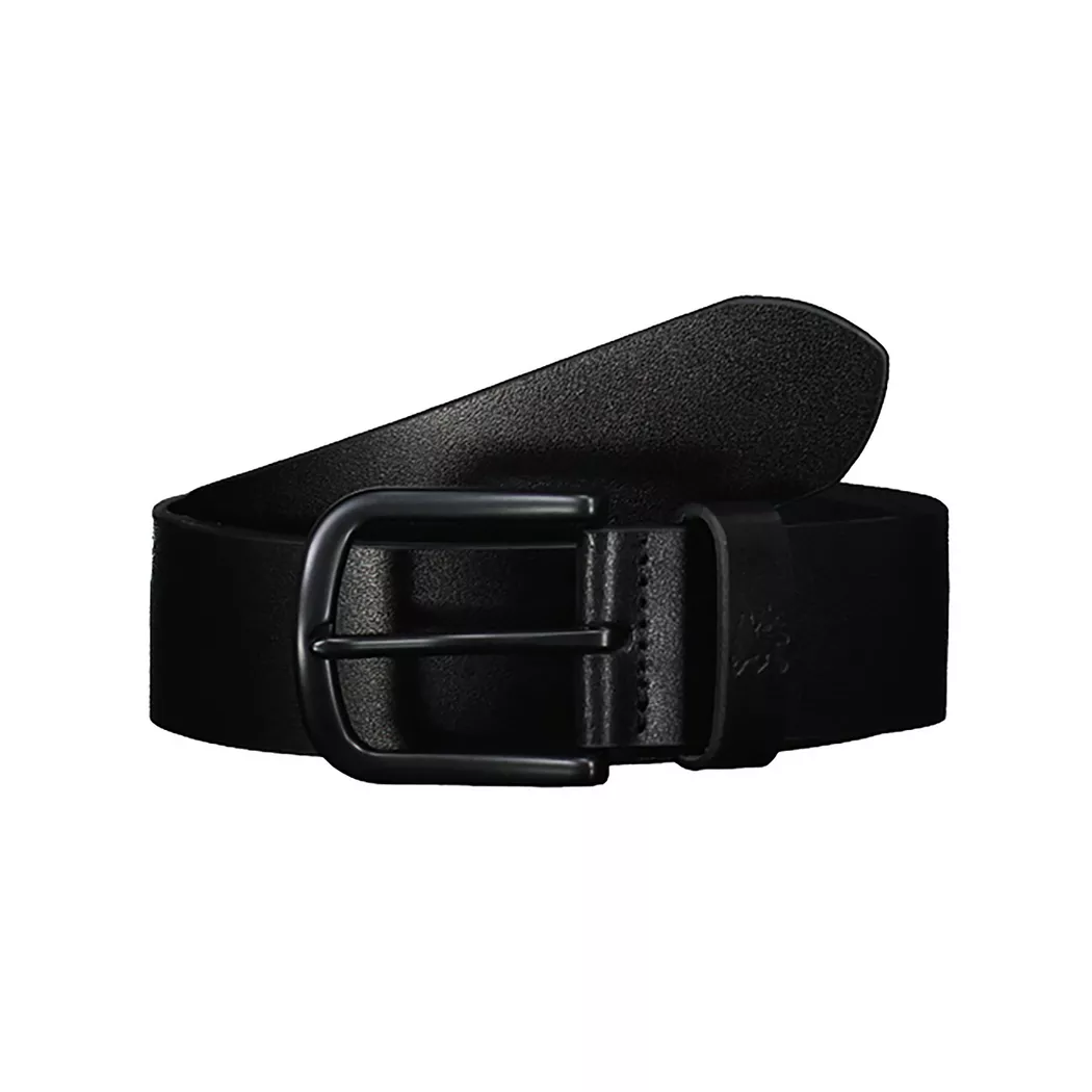 Ledergürtel LERROS "Ledergürtel *James*", Herren, Gr. 100, schwarz, Leder, Gürtel Ledergürtel 4