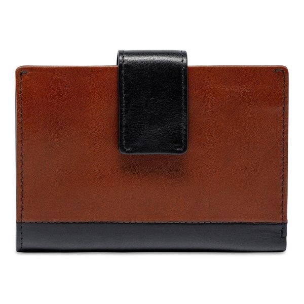 Manor Woman Portefeuille Classique Bicolore en Cuir  