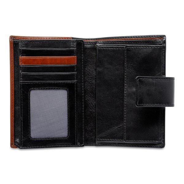 Manor Woman Portefeuille Classique Bicolore en Cuir  