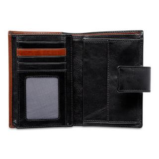 Manor Woman Portefeuille Classique Bicolore en Cuir  