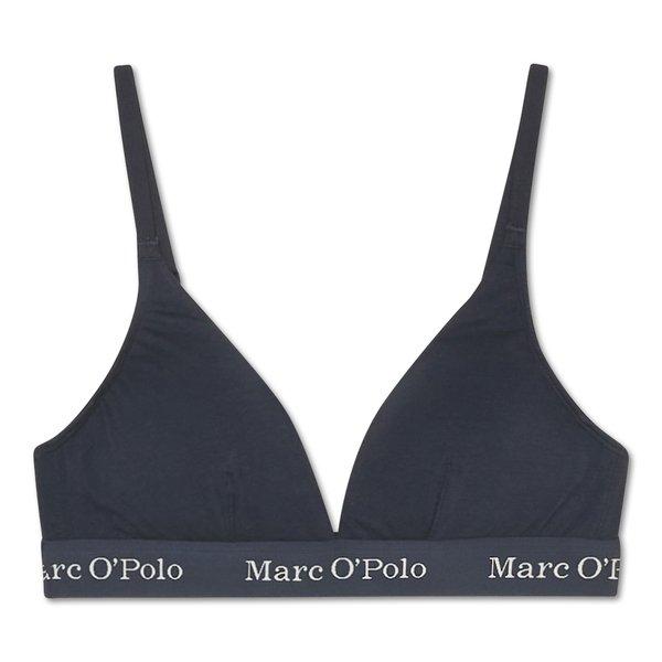 Image of Marc O'Polo Beach & Bodywear Women Cotton Stretch Herbs Triangle-BH, wattiert - XL