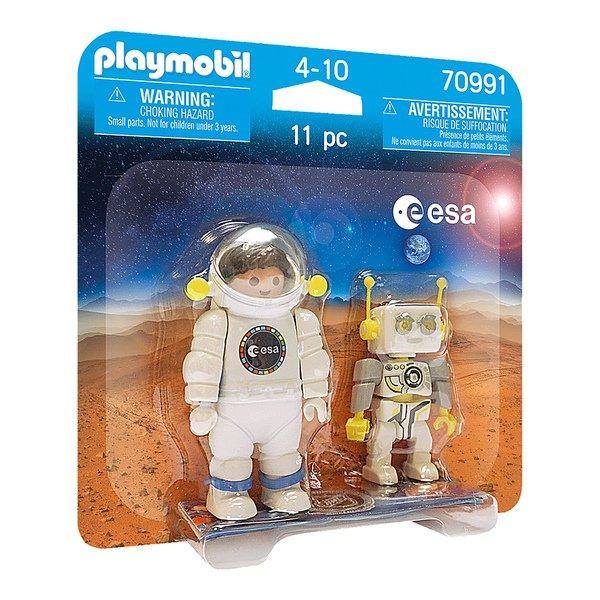 Playmobil  70991 DuoPack ESA Astronaut et ROBert 