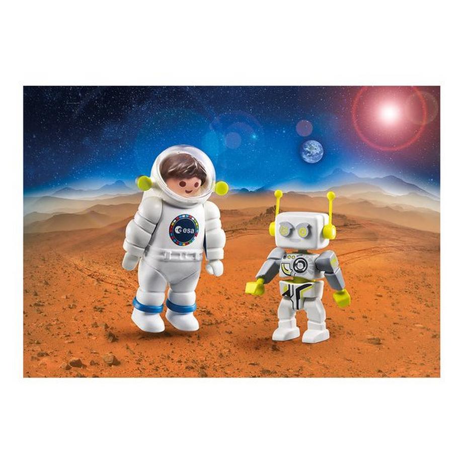 Playmobil  70991 DuoPack ESA Astronaut und ROBert 