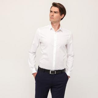 CALVIN KLEIN Hemden POPLIN STRETCH SLIM SHIRT Hemd, Slim Fit, langarm 