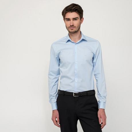 CALVIN KLEIN Hemden Poplin Stretch Slim Hemd Langarm  