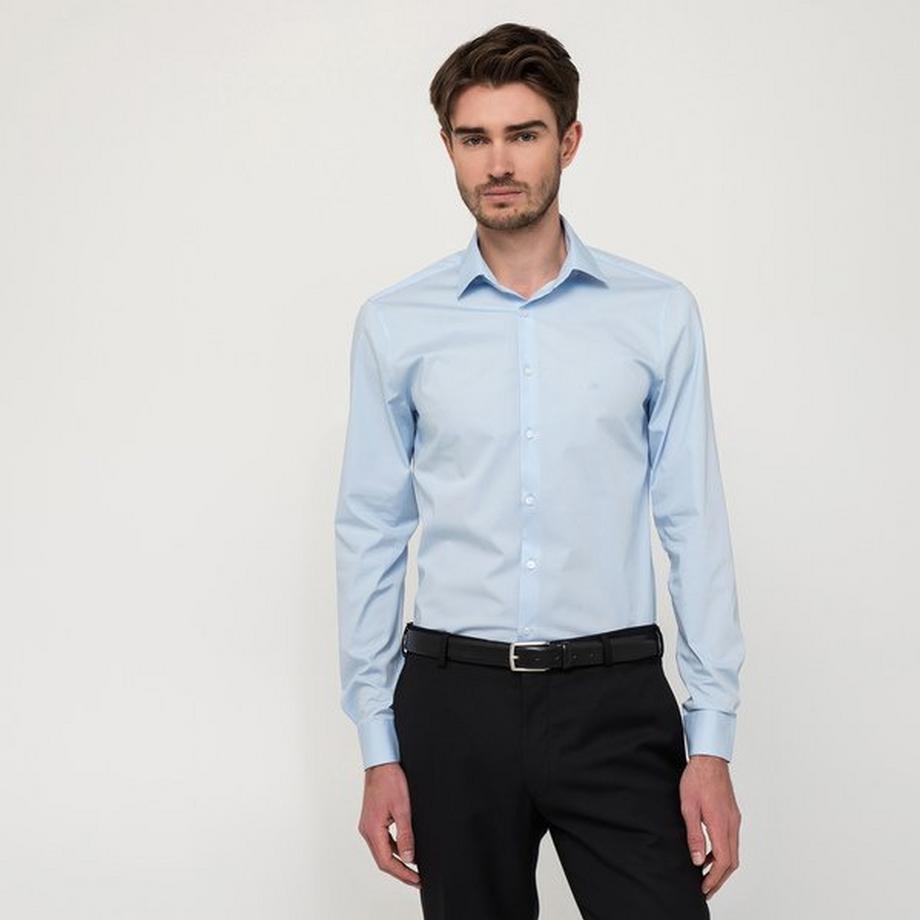 Camicia, maniche lunghe, slim fit
