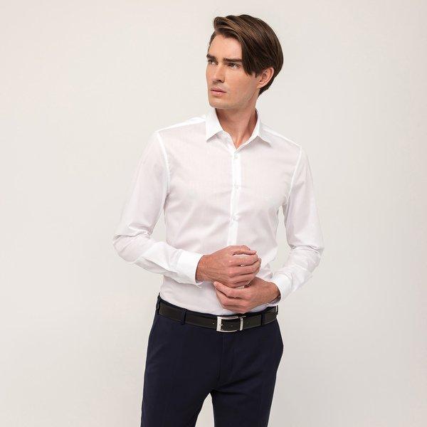 Image of CALVIN KLEIN Hemden Hemd, Slim Fit, la DOBBY EASY CARE SLIM SHIRT - 40