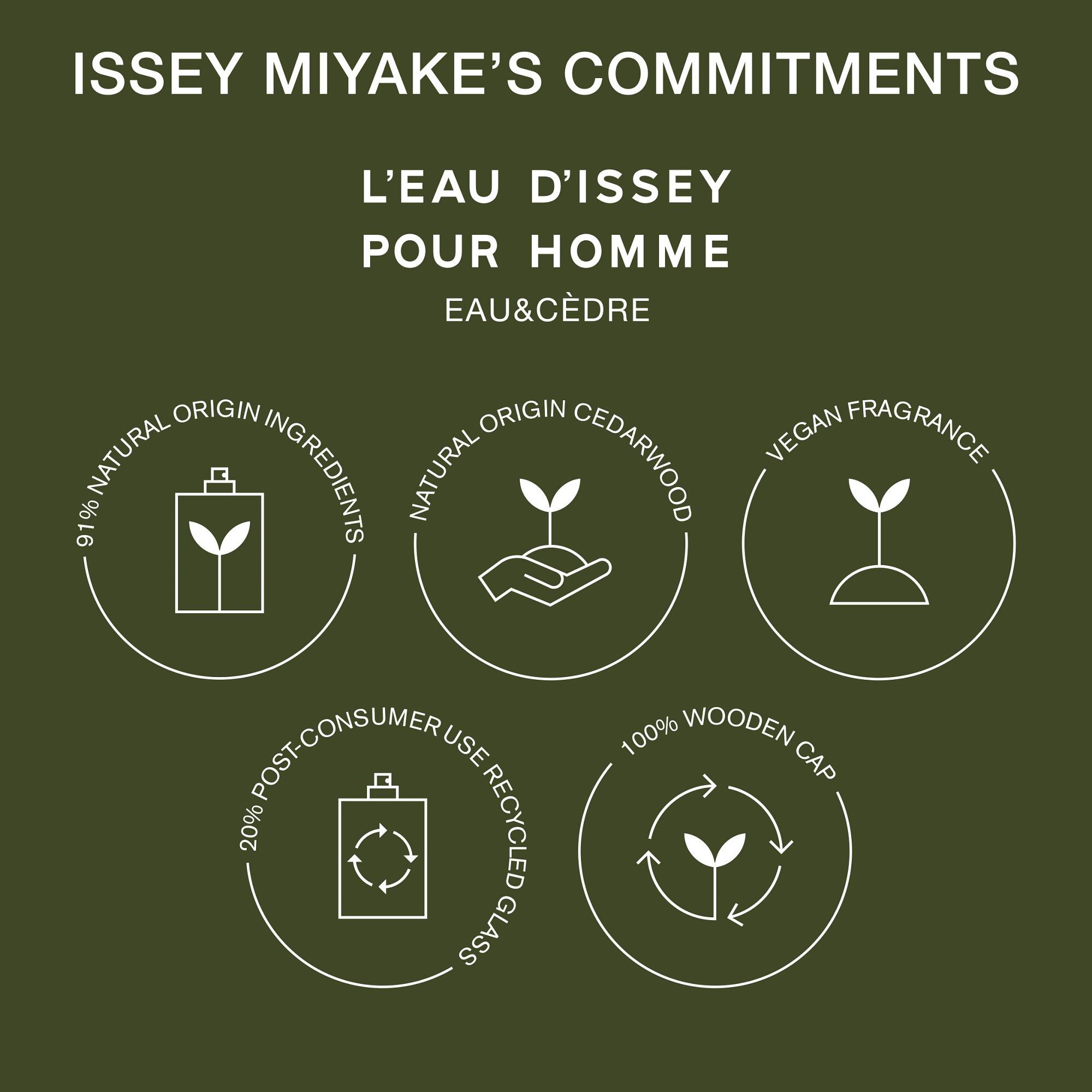 ISSEY MIYAKE Eaux d'Issey L'Eau & Cedre, Eau de Toilette Intense  