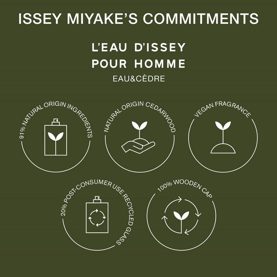 ISSEY MIYAKE Eaux d'Issey L'Eau & Cedre, Eau de Toilette Intense  