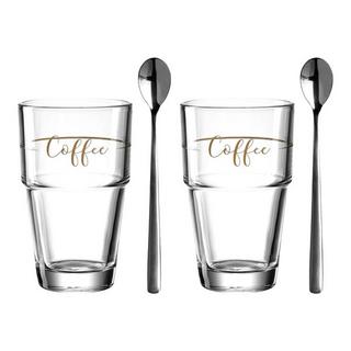 LEONARDO Latte Macchiato Set, 4tlg Solo Coffee 
