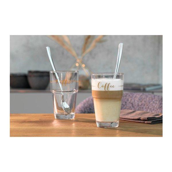 LEONARDO Latte Macchiato Set, 4tlg Solo Coffee 