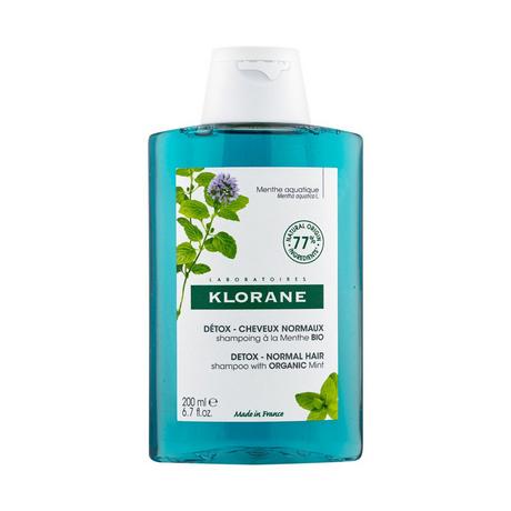 KLORANE Menthe aquatique BIO Shampooing détox 