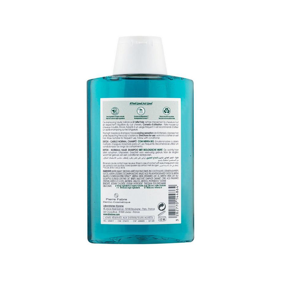 KLORANE BIO-Wasserminze Detox-Shampoo 