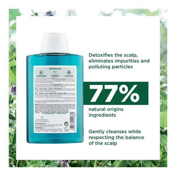 KLORANE BIO-Wasserminze Detox-Shampoo 