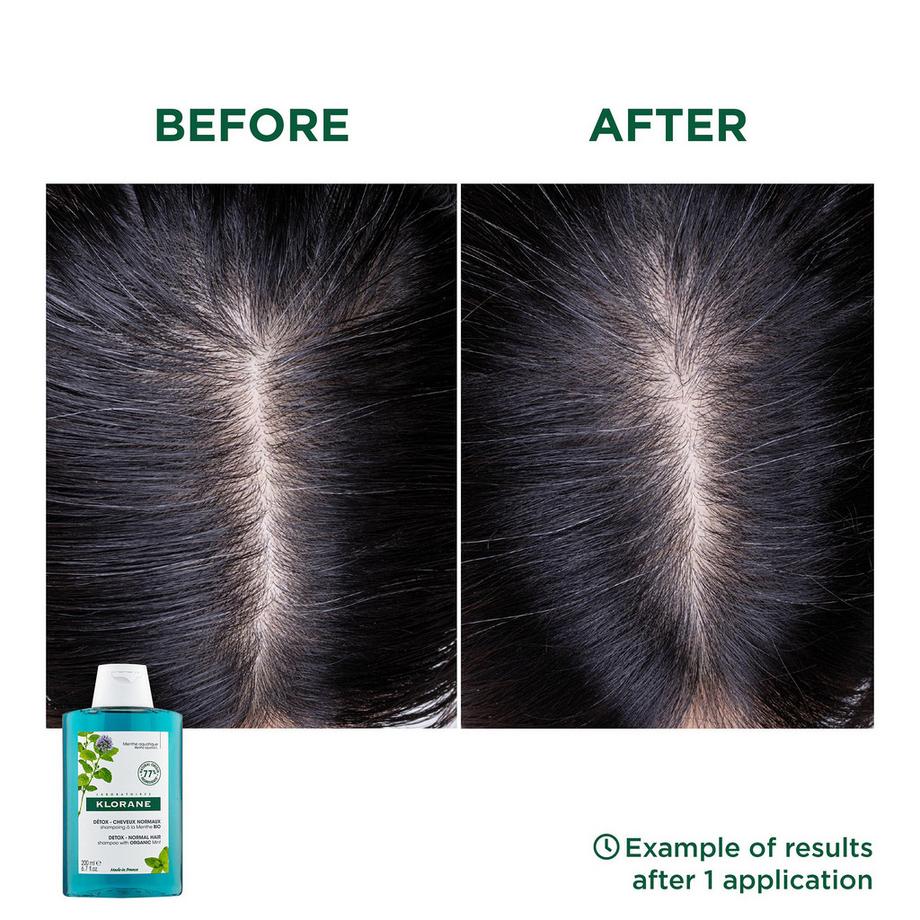 KLORANE BIO-Wasserminze Detox-Shampoo 