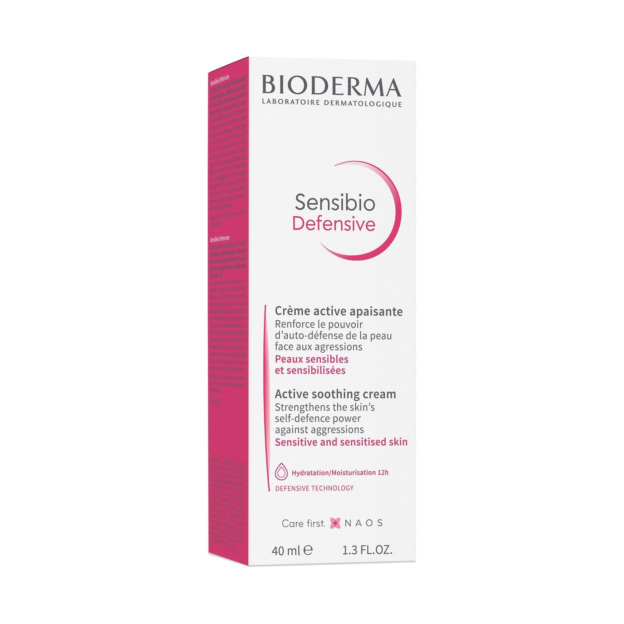 BIODERMA SENSIBIO DEFENSIVE Sensibio Défensive Beruhigende und feuchtigkeitsspendende Aktivcreme 