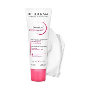 BIODERMA SENSIBIO DEFENSIVE RICH Sensibio Défensive rich Beruhigende und feuchtigkeitsspendende Aktivcreme 