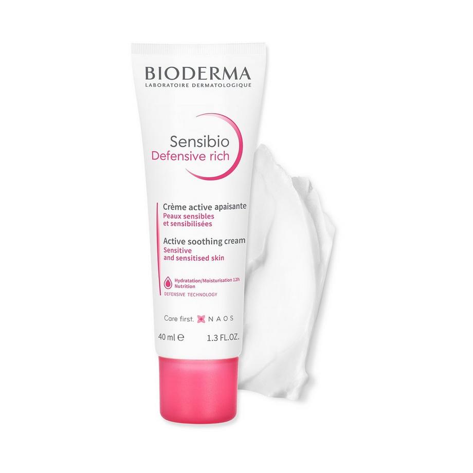 BIODERMA SENSIBIO DEFENSIVE RICH Sensibio Défensive riche Crème active apaisante et hydratante 
