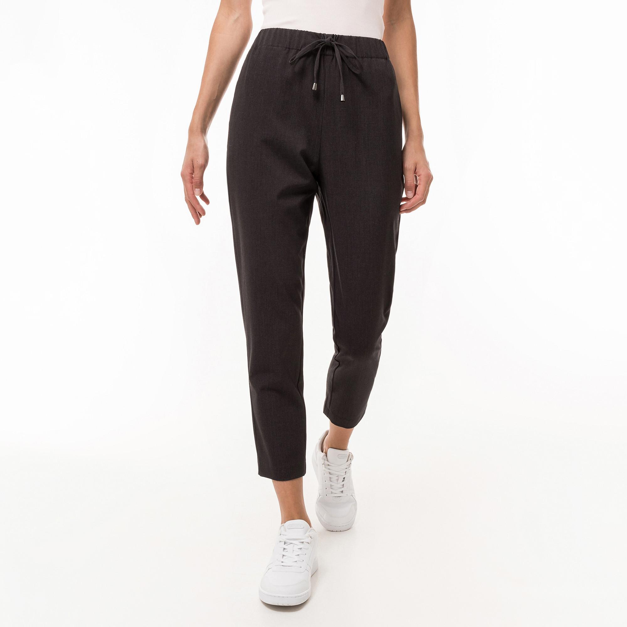 Image of Lange Hose, Jogging Stil Damen Anthrazit 40