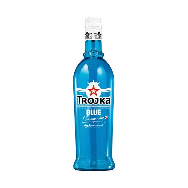 Image of TROJKA BLUE VODKA 20% 70CL TROJKA BLUE VODKA 20% 70CL