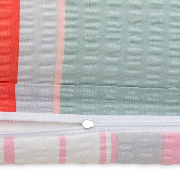 Manor Fina Federa a righe in seersucker  