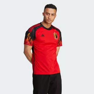 adidas Belgien Maglietta da calciatore Rosso