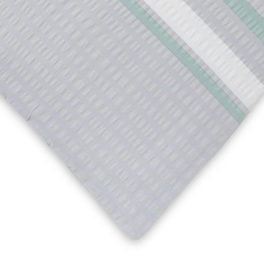 Manor Fina Seersucker Gestreifter Duvetbezug  