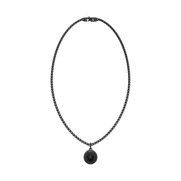 Image of Halskette Mit Anhänger Damen Black 54cm