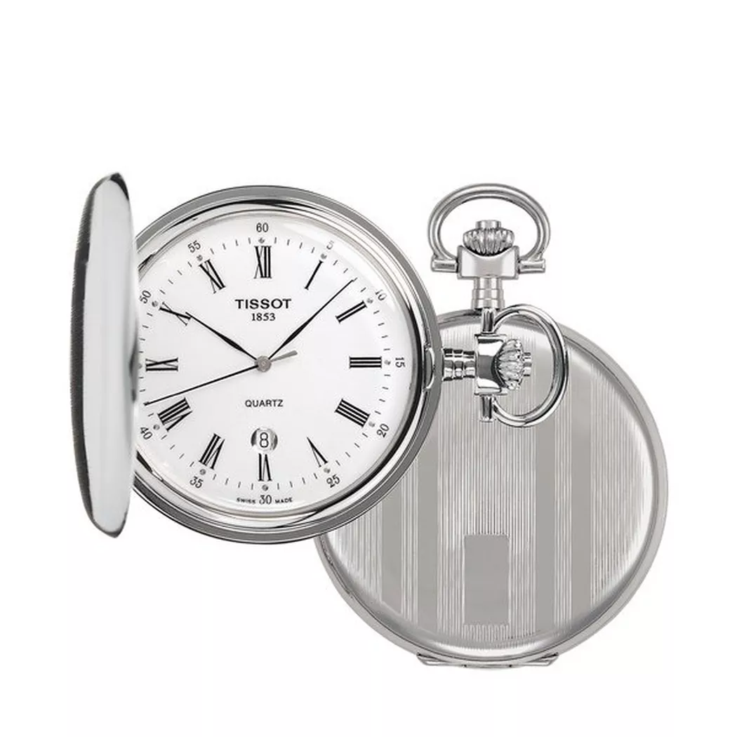 Tissot - Analoguhr, Pocket, 48mm, Silber