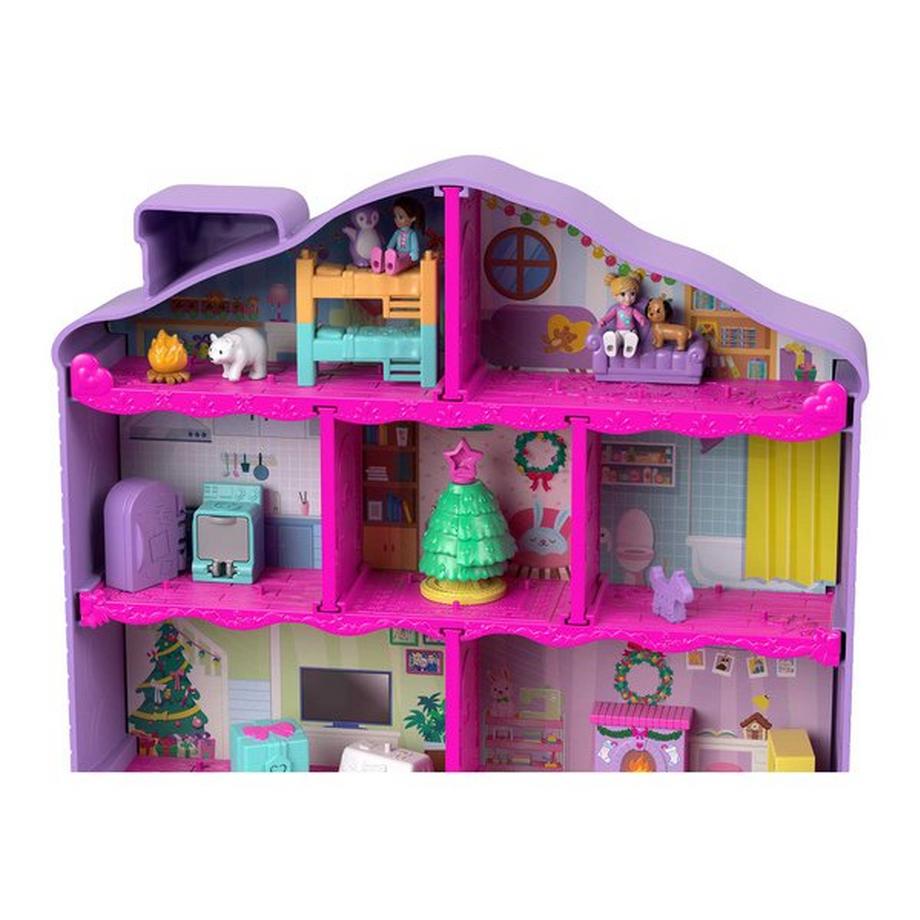 polly pocket  Adventskalender im Winterhaus-Design 
