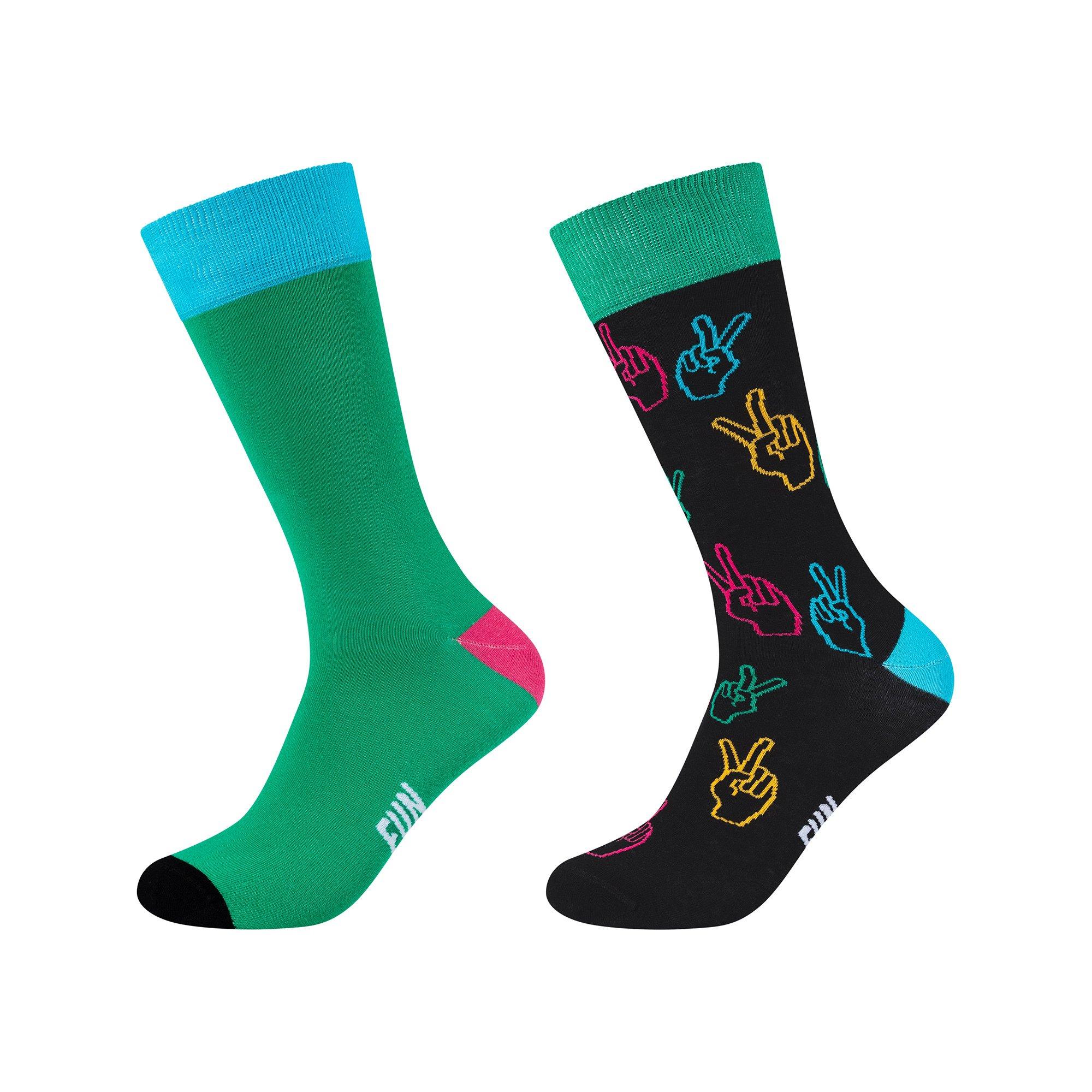 Image of Wadenlange Socken Herren Grün 41/46