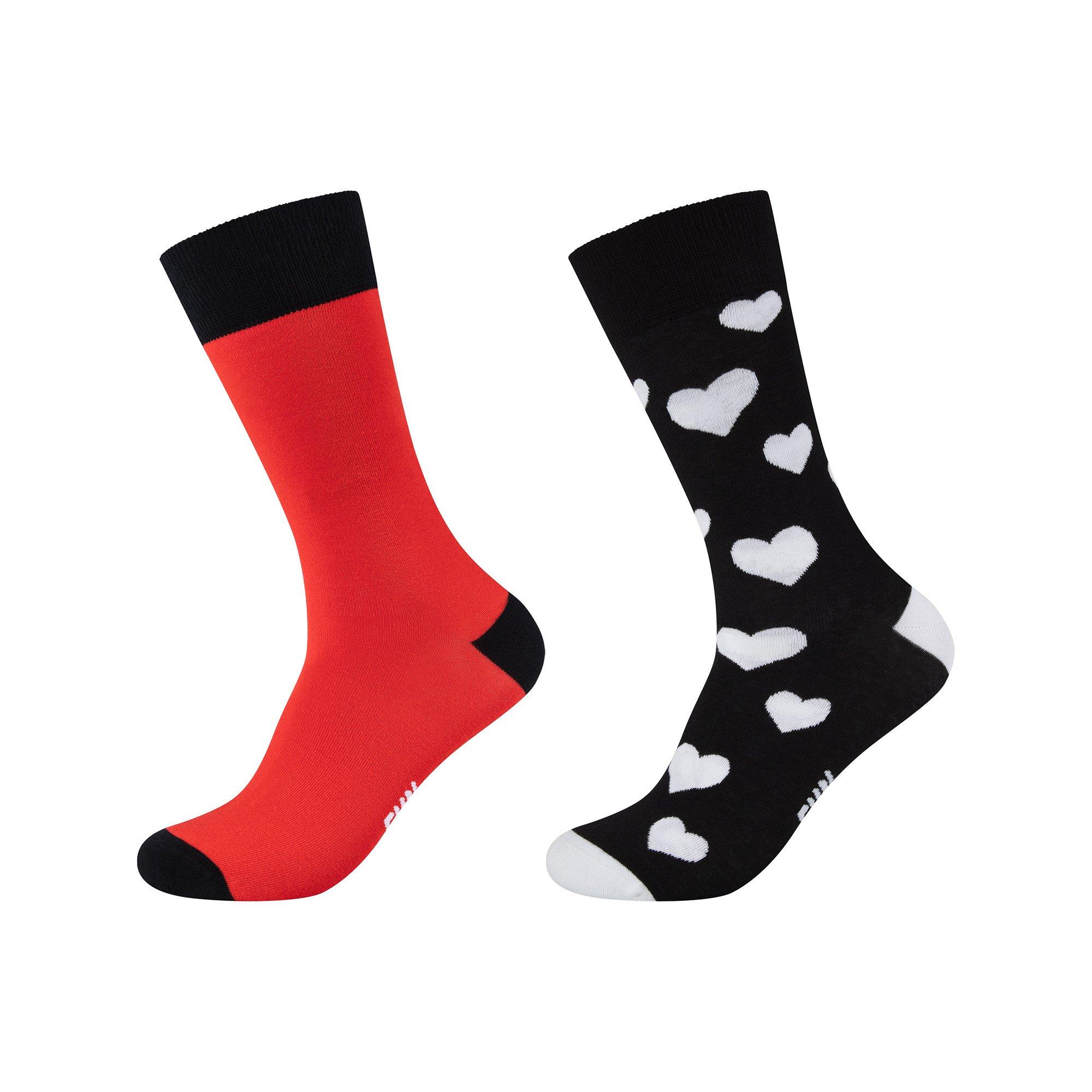 Image of Wadenlange Socken Herren Rot 41/46