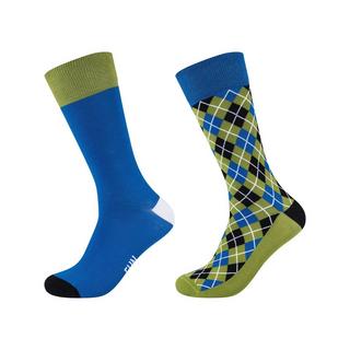 camano Unisex Graphics Socks 2p Gambaletti, 2-pack 