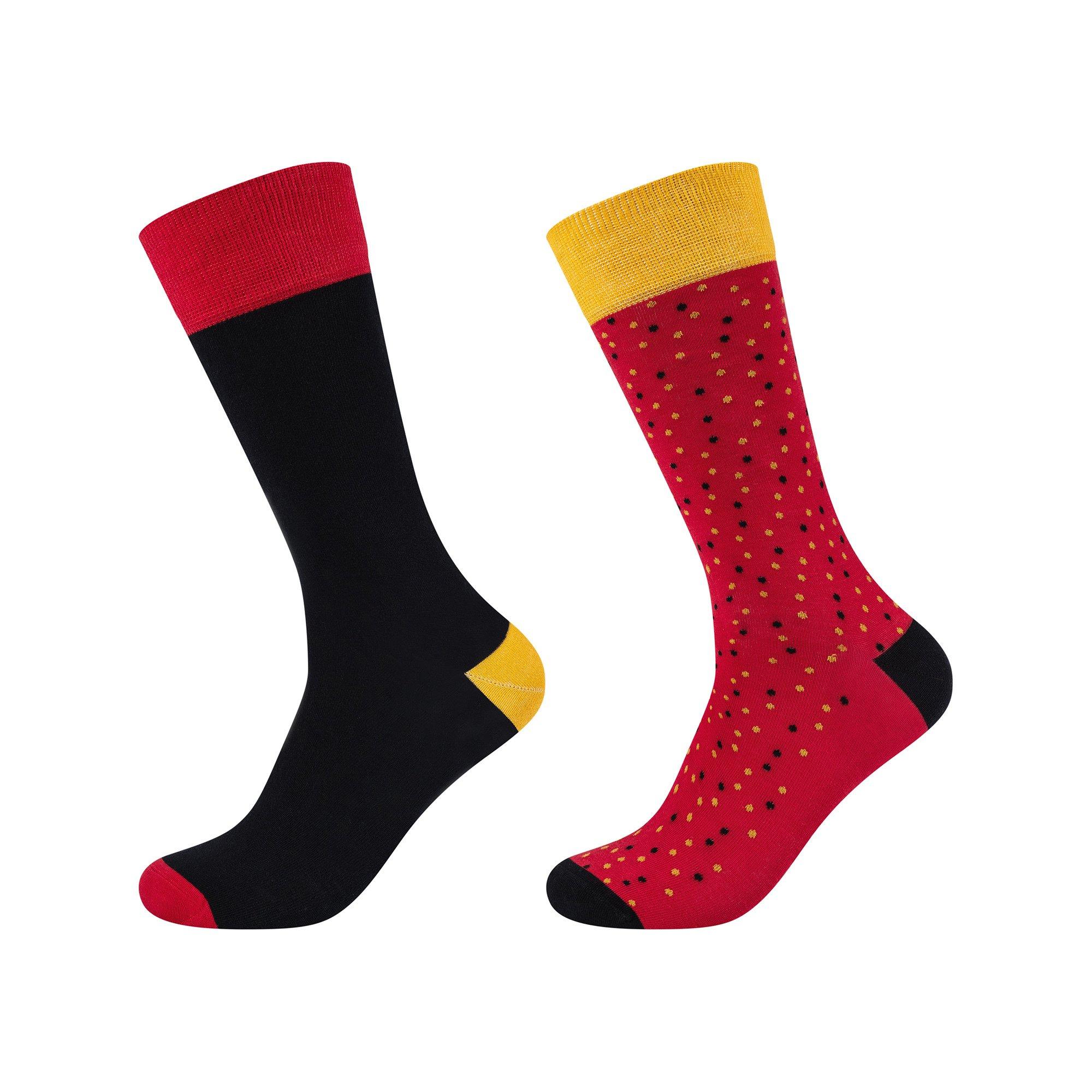 camano Unisex Graphics Socks 2p Gambaletti, 2-pack 