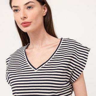 TOM TAILOR Denim  Top, V-Neck 