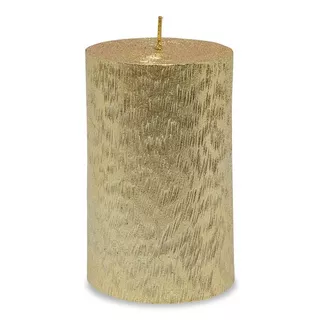 Manor Weihnachtliche Kerze Metallic 