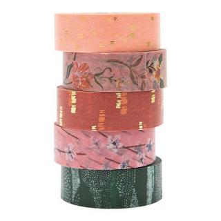 RICO-Design Washi Tape Nature flowers 