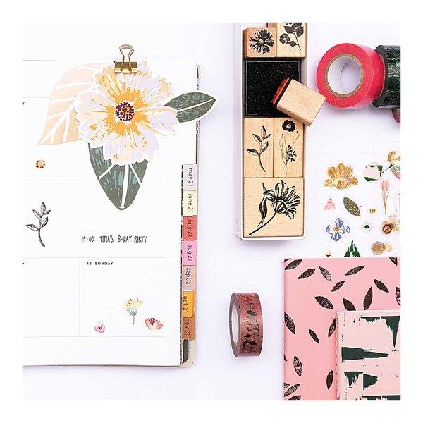 RICO-Design Washi Tape Nature flowers 