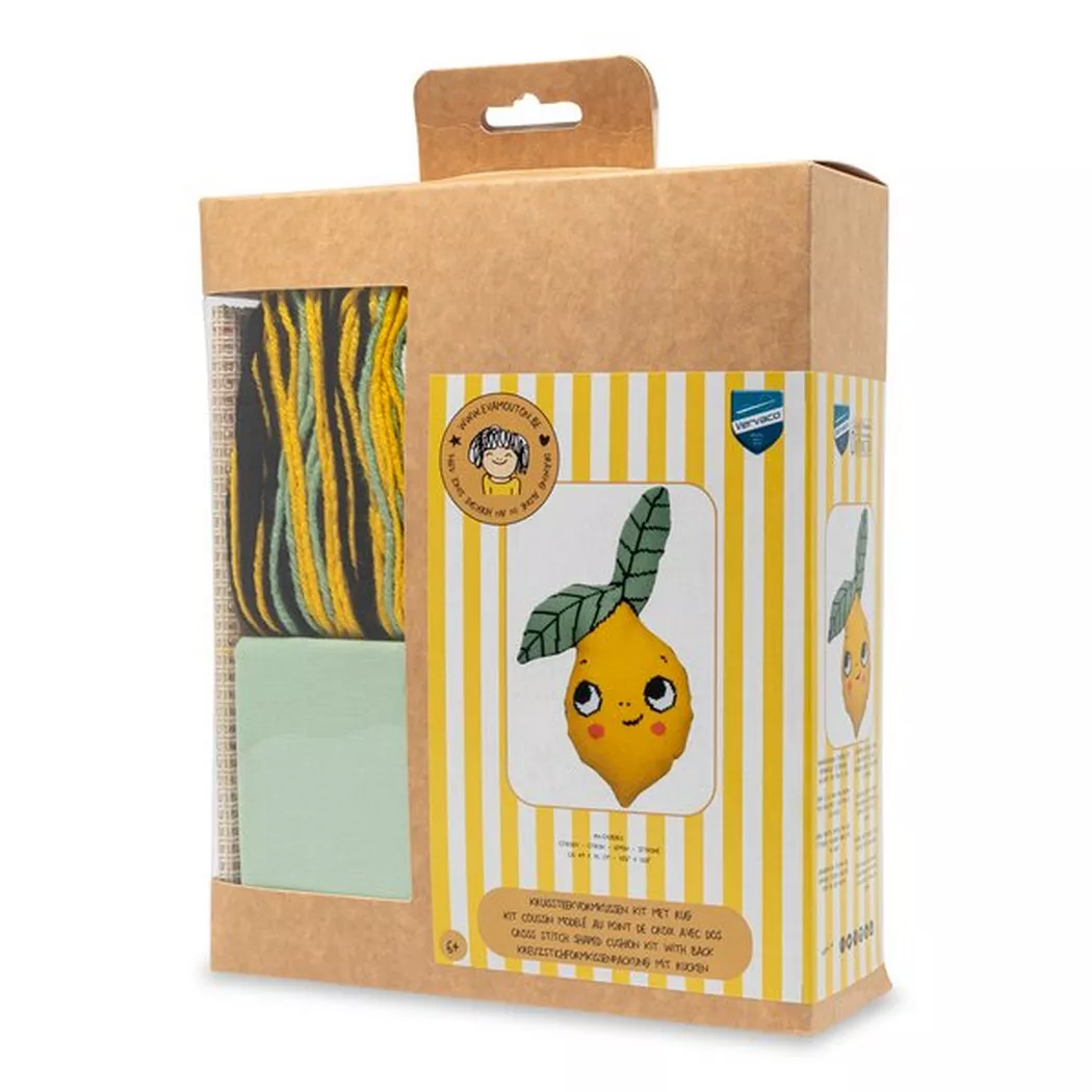 Vervaco - Stickpackung, 49X72CM, Gelb