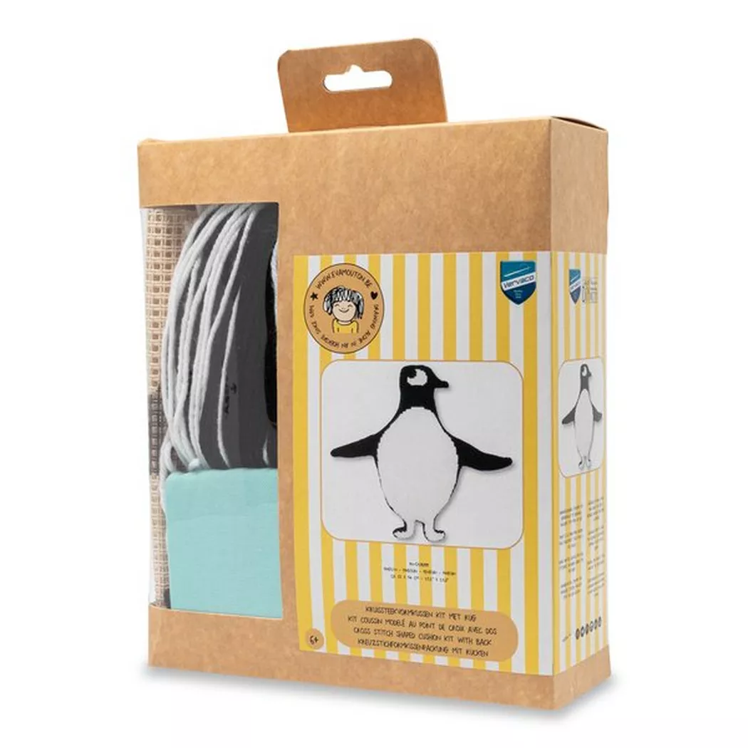 Vervaco - Stickpackung, 63X54CM, Weiss