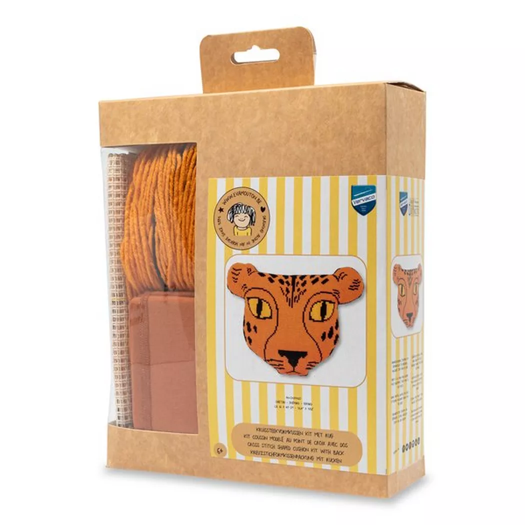 Vervaco - Stickpackung, 66X49CM, Orange